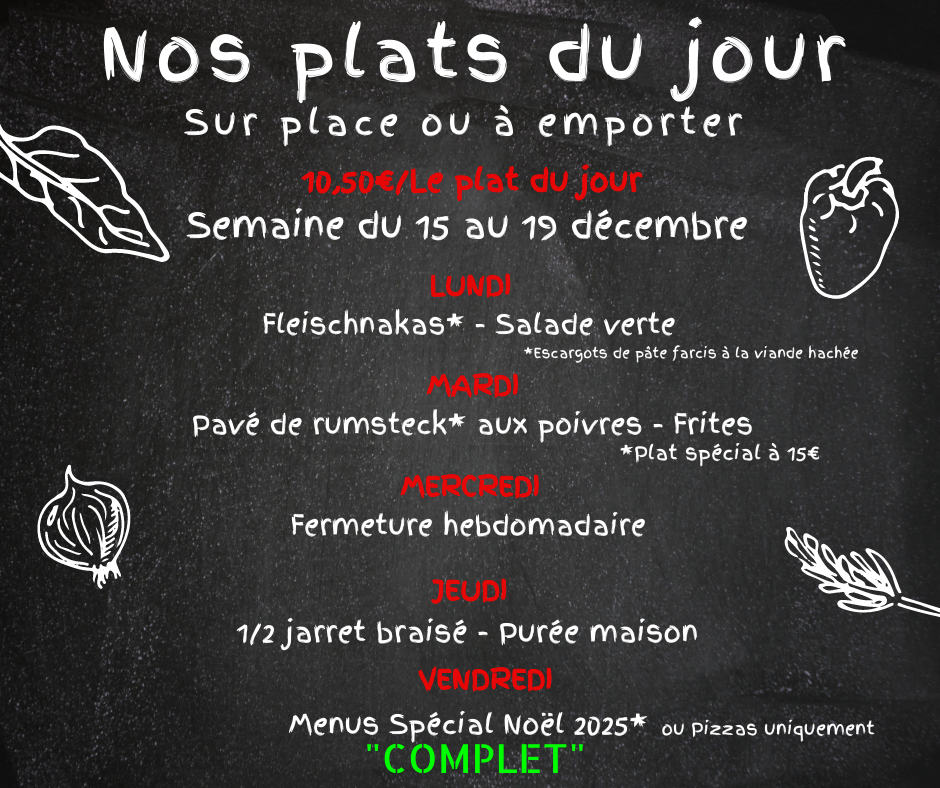 07.24 Nos Plats du jour