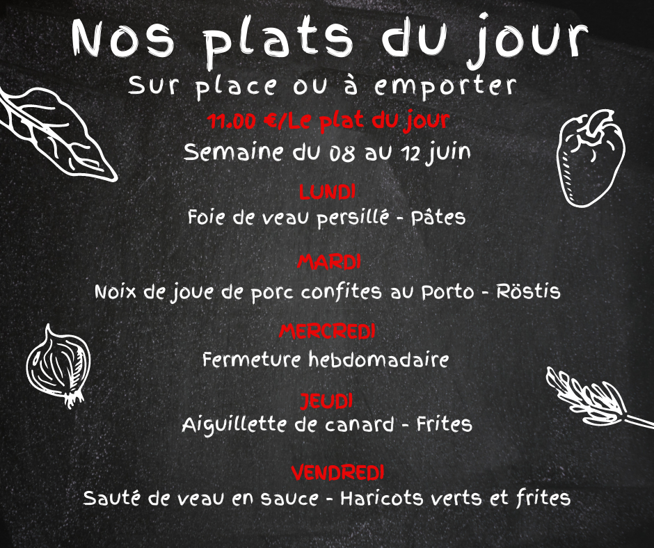 07.24 Nos Plats du jour