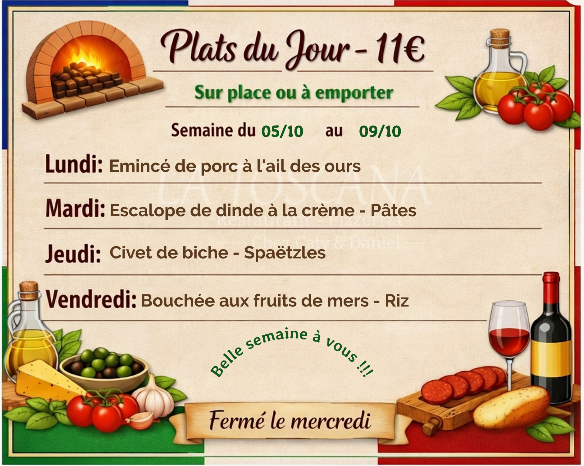 Plat du jour